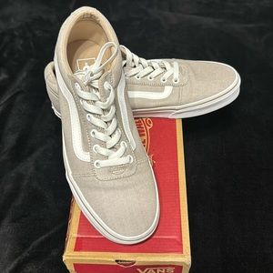 Beige canvas VANS